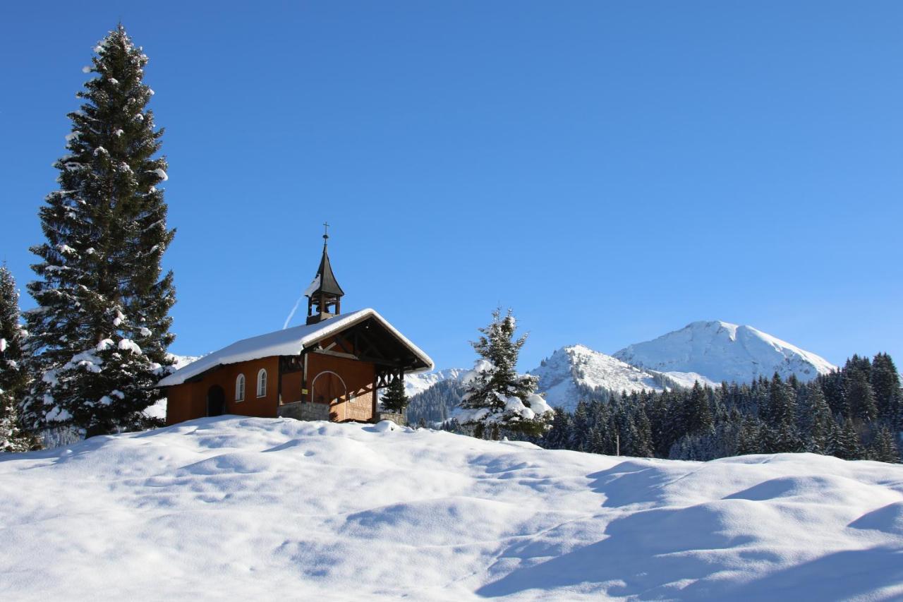 Ferienwohnung Adlernest Riezlern Exterior foto